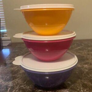 Tupperware Wonderlier Bowls 3pc Set - BNWT